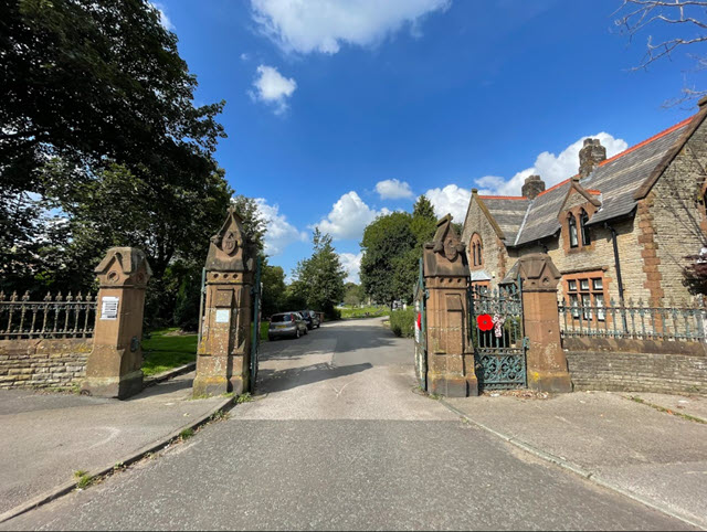 Hindley Cemetery Lodge & Gates